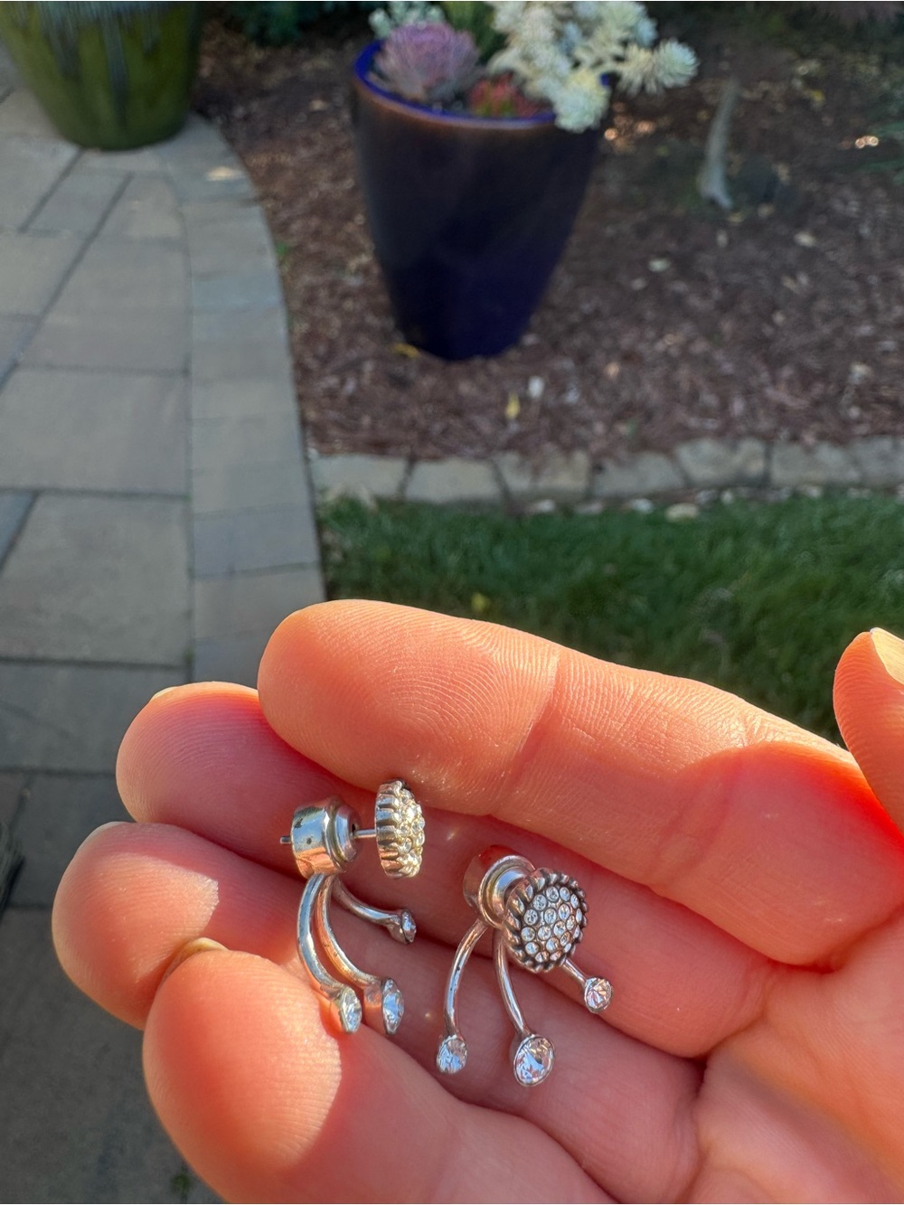 Brighton Silver Penelope Earrings - Women Jewelry - Picture 4 of 10
